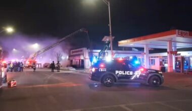 NJ fire: Crews battle massive flames that ripped through Palisades Park business