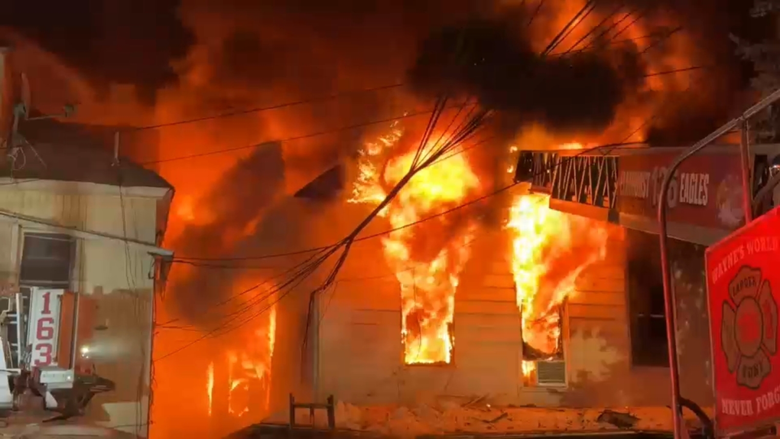 VIDEO: Woman dead, man critical, 8 others hurt including kids in Queens fire