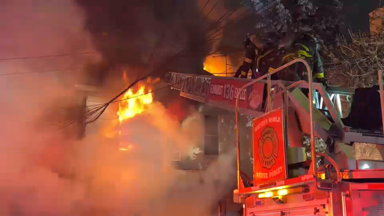 Woman dead, man critical, 8 others hurt including kids in Elmhurst, Queens fire