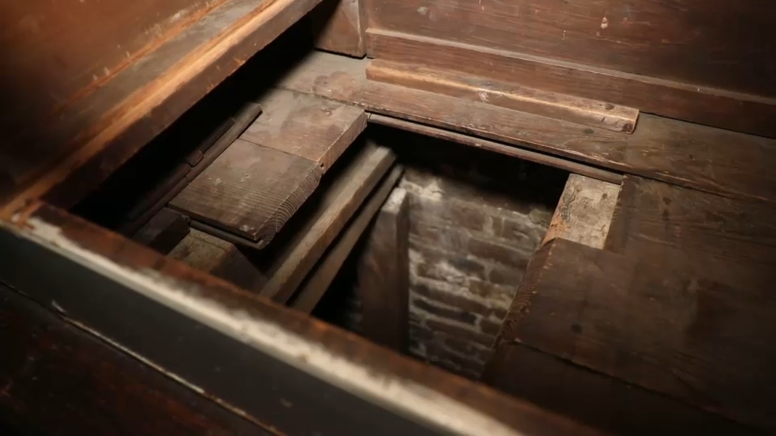 Part of Underground Railroad found in closet of Merchant House Museum in the East Village of Manhattan