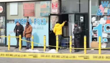 Man critical after being shot in the head during dispute inside Queens laundromat