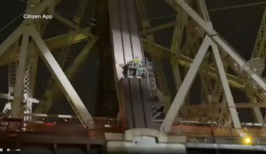 Queensboro Bridge rescue underway for person down shaft at the Manhattan-bound lower level