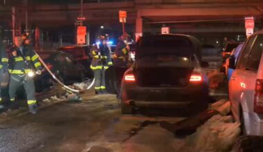 Domestic dispute leads to car fire, man and woman burned in Washington Heights, Manhattan