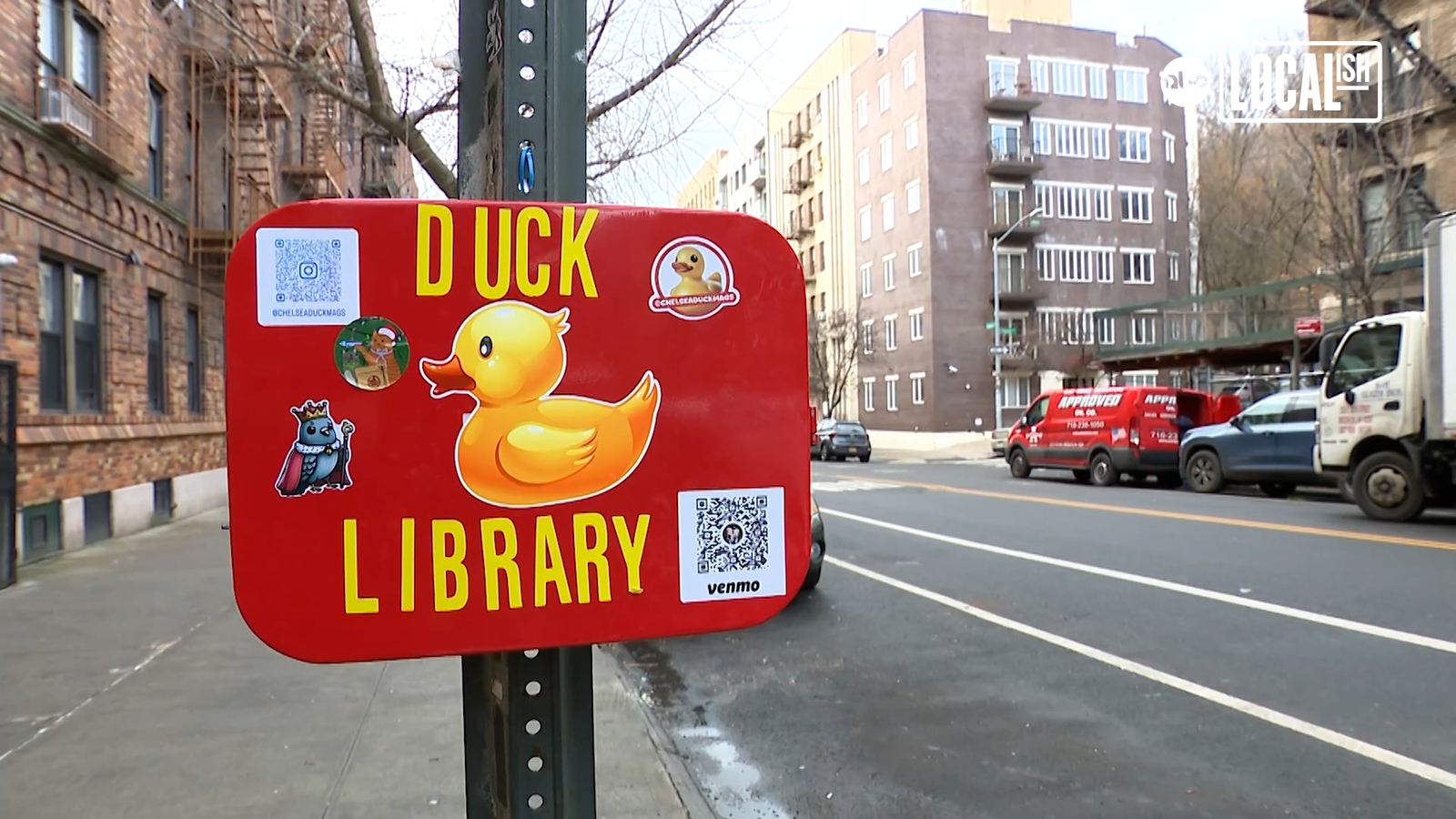 Duck Library brings waddling whimsy to NYC streets