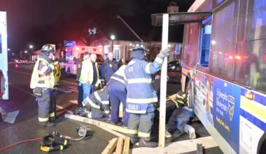 1 dead, 1 hurt after Suffolk County Transit bus and SUV crash on Long Island