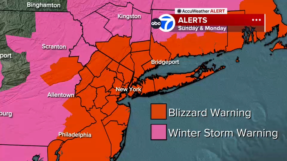 nyc snow blizzard warning when will start weather forecast