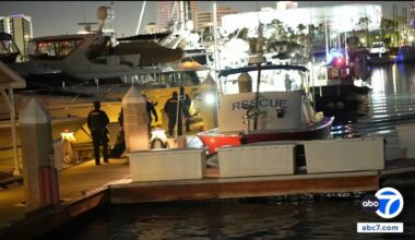 Boaters find body floating in marina near Queen Mary in Long Beach