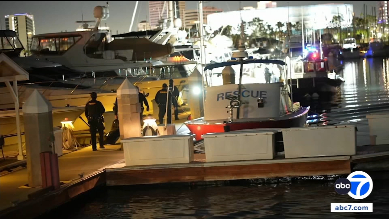 Boaters find body floating in marina near Queen Mary in Long Beach