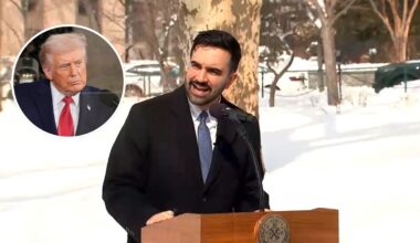 Zohran Mamdani thanks Trump for NYC shoveling program comments made at State of the Union address