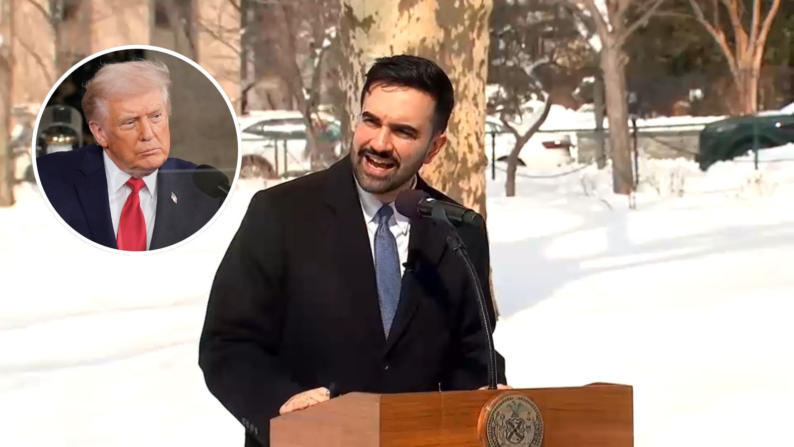 Zohran Mamdani thanks Trump for NYC shoveling program comments made at State of the Union address
