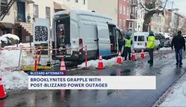 News 12 | Brooklyn | Con Edison works to restore power following snowfall across Brooklyn