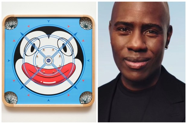 "Oreo" by Clarence Ruth, curator of the Carrom x Clarence Ruth exhibition. (Ki Smith Gallery)