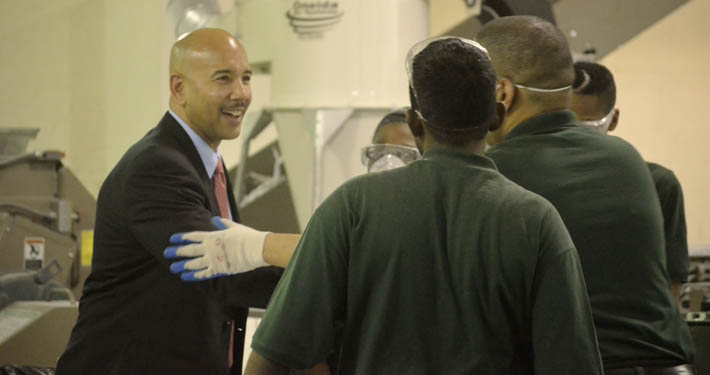 Bronx Borough President visits South Bronx shredding company SHREDability – The Office of The Bronx Borough President