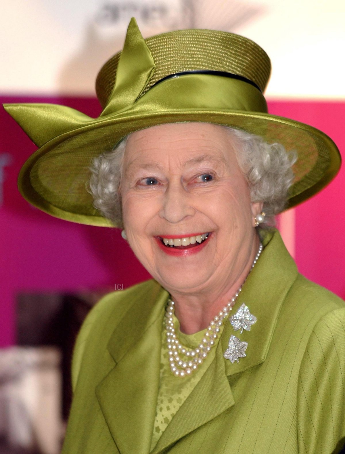 Queen Elizabeth II visits the Ministry of Defence in Whitehall, 2004 (Fiona Hanson/PA Images/Alamy)