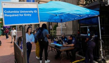 Columbia University updates its job fair policy following outrage over U.S. Border Patrol event