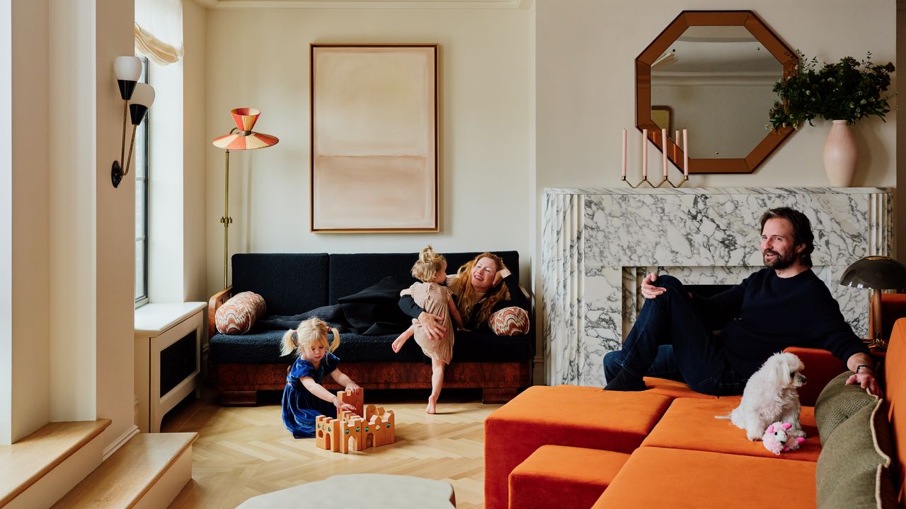 Stranger Things Co-Creator Matt Duffer’s Manhattan Pied-à-Terre Features a 15-Foot Brutalist Sofa and Chocolate Walls