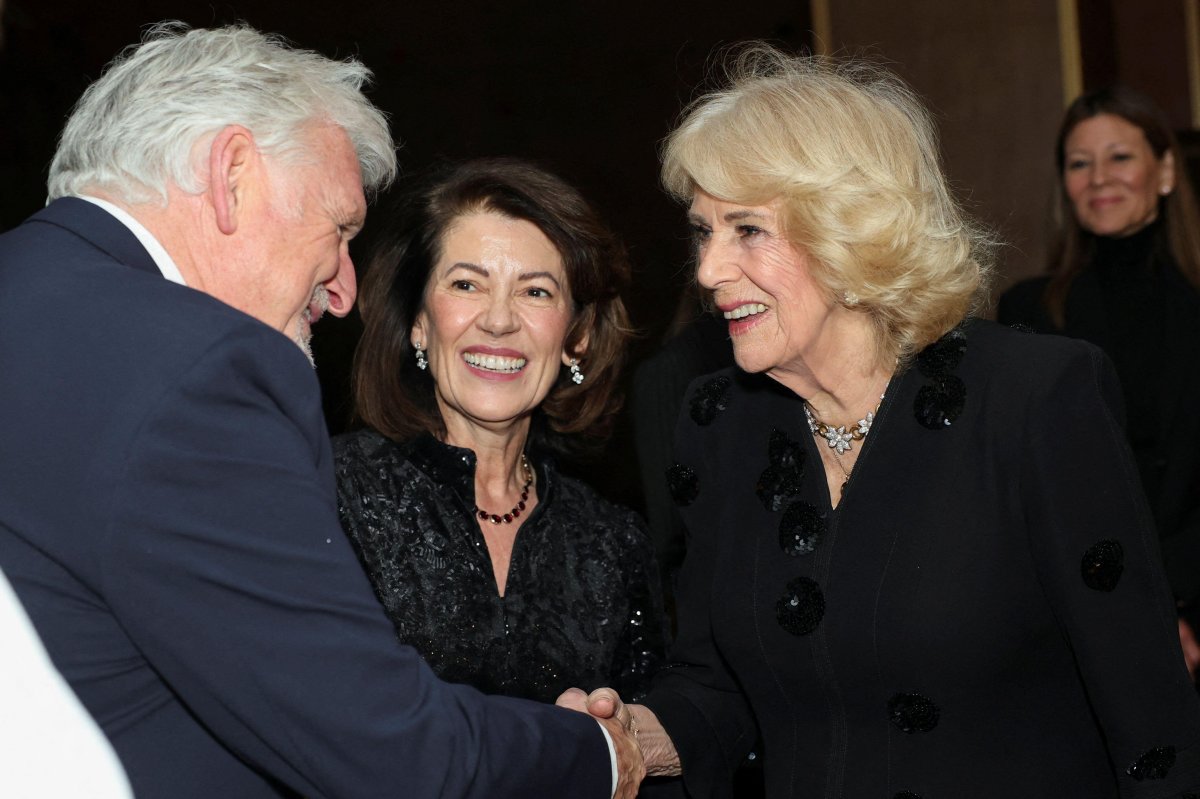 Queen Camilla attends a special screening of Hamnet, hosted by the Queen