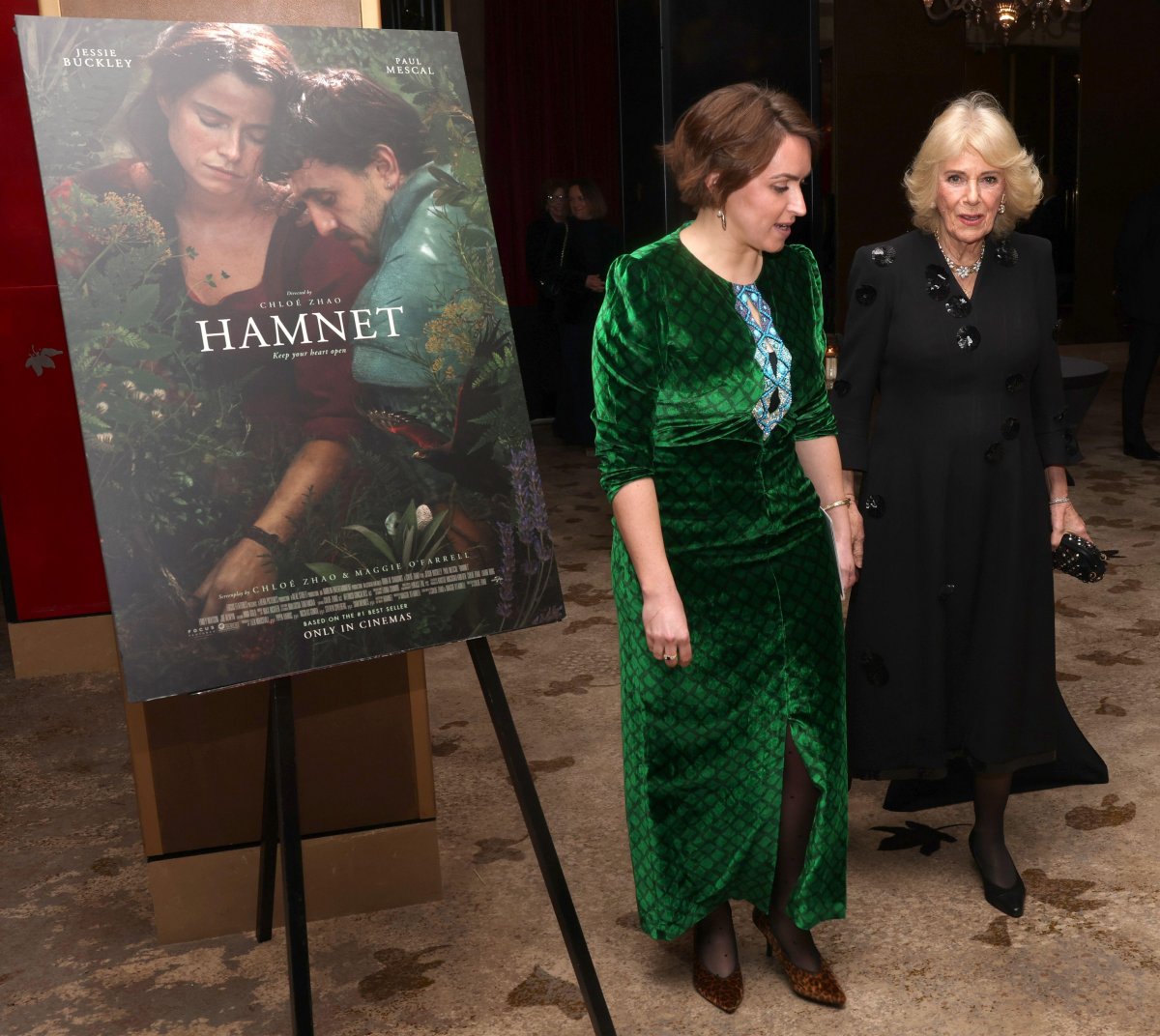 Queen Camilla attends a special screening of Hamnet, hosted by the Queen's Reading Room, on January 27, 2026 (Chris Jackson/PA Images/Alamy)