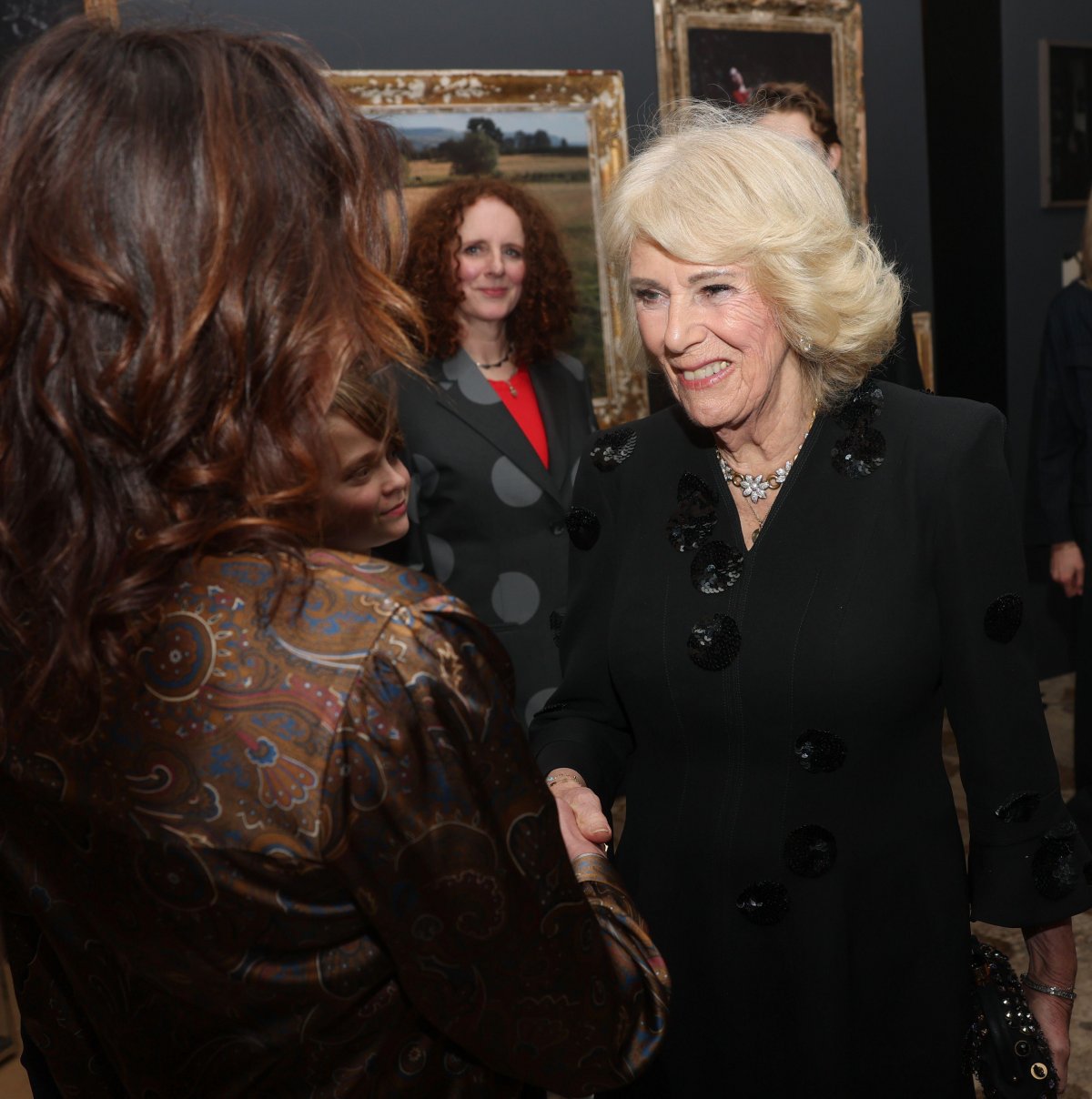 Queen Camilla attends a special screening of Hamnet, hosted by the Queen's Reading Room, on January 27, 2026 (Chris Jackson/PA Images/Alamy)