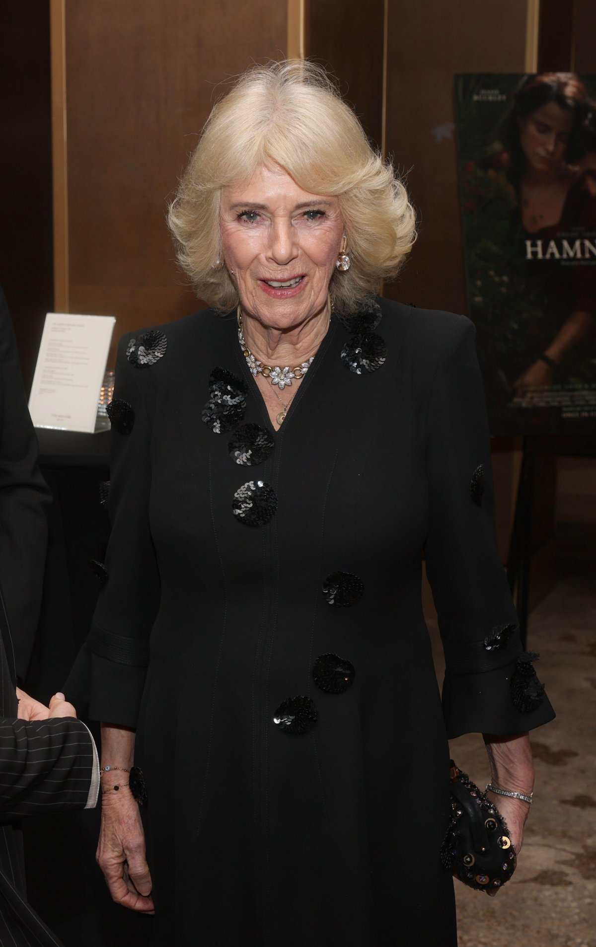 Queen Camilla attends a special screening of Hamnet, hosted by the Queen's Reading Room, on January 27, 2026 (Chris Jackson/PA Images/Alamy)