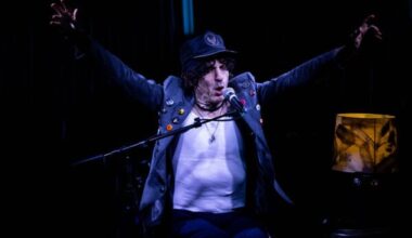 Jesse Malin in Silver Manhattan. Photo: Ehud Lazin