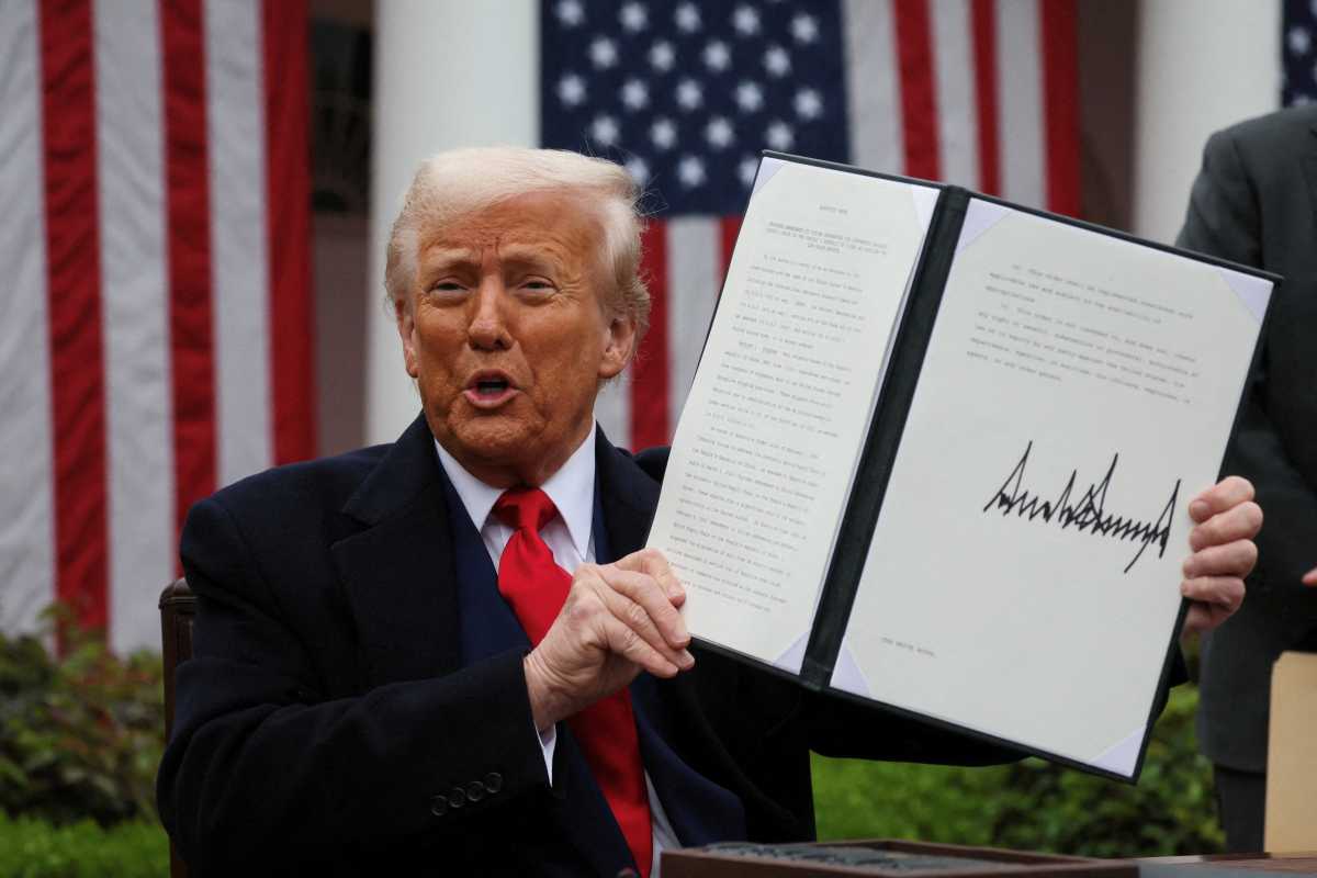 President Trump signing tariff order deemed unconstitutional 