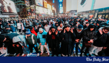 Taraweeh Prayer New York City | Taraweeh prayers at Times Square