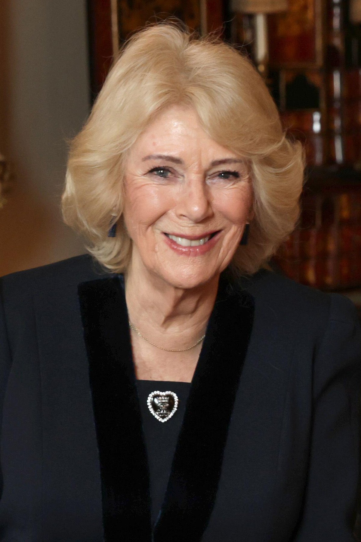 Queen Camilla and Dame Anna Wintour are pictured during an audience at Clarence House in London on February 19, 2026 (Chris Jackson/PA Images/Alamy)