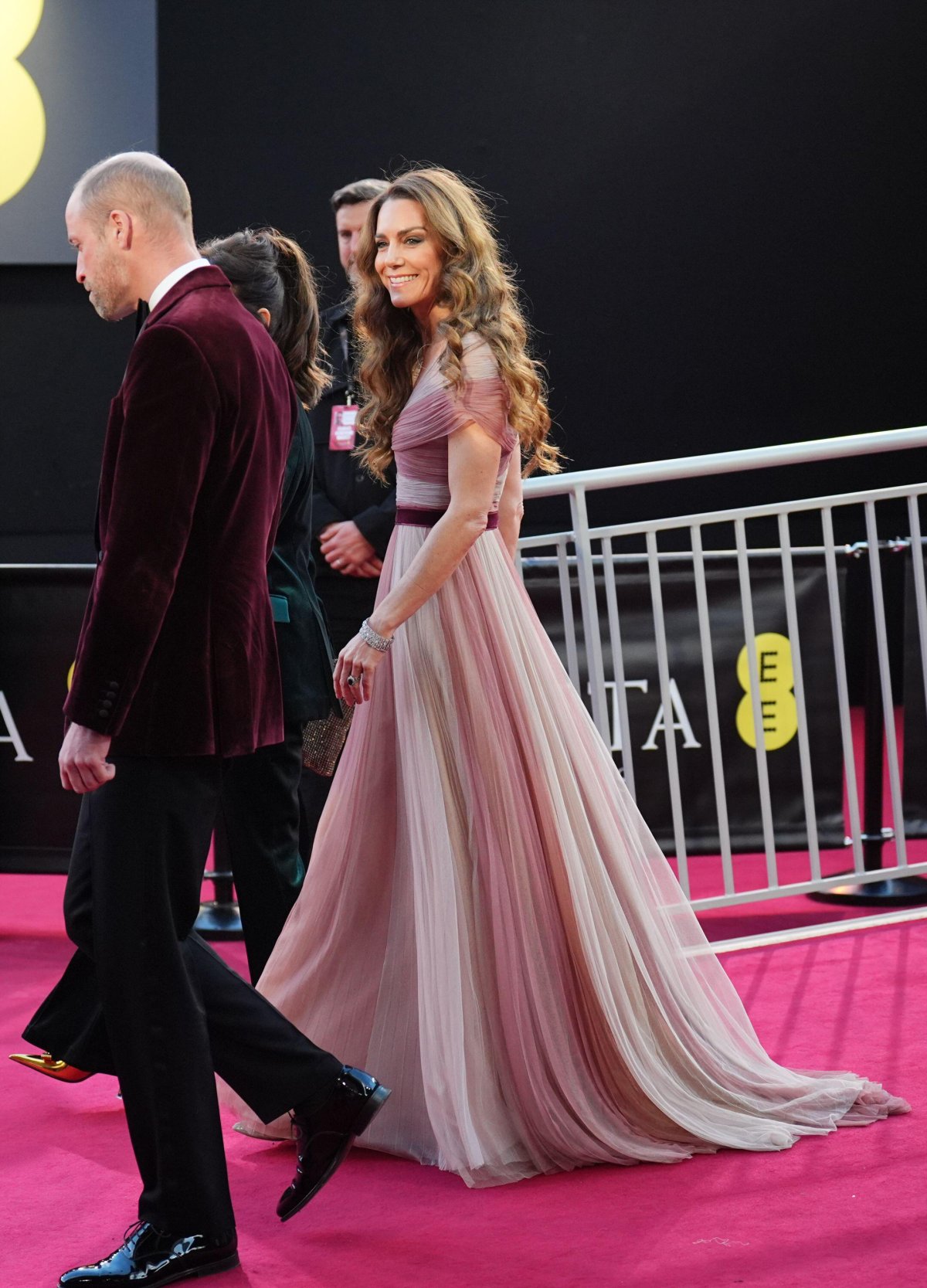 The Prince and Princess of Wales attend the BAFTAs at the Royal Festival Hall in London on February 22, 2026 (James Manning/PA Images/Alamy)