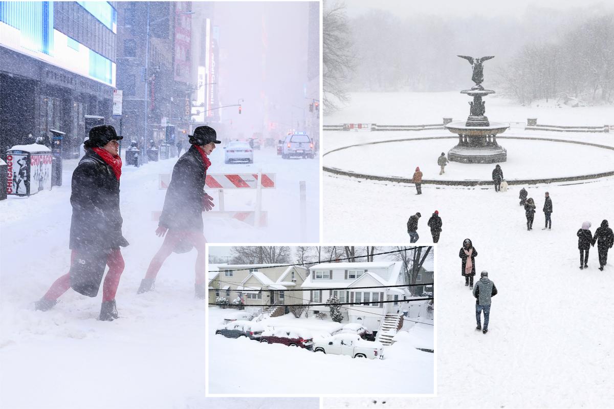 Nor'easter could wallop NYC, region with up to 18 inches of snow expected