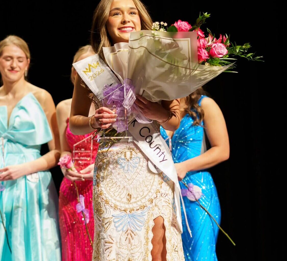 Audrey Rios was crowned Miss Polk County during the 49th annual Miss Polk County Pageant Saturday. Rios is the 17-year-old daughter of Raygen Lott and Manuel Rios and is a senior at Livingston High School.