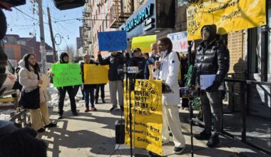 Tenants at 2051 Webster Ave. rally over inconsistent heat and hot water, lack of cooking gas – Bronx Times