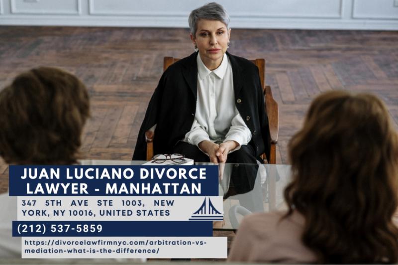 Manhattan Divorce Mediation Attorney Juan Luciano Discusses