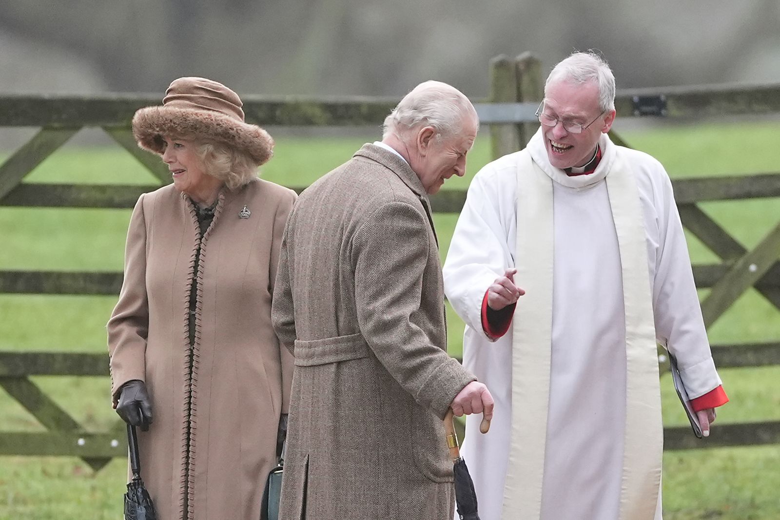 Image may contain Charles Prince of Wales Person Adult Accessories Glasses Clothing and Coat