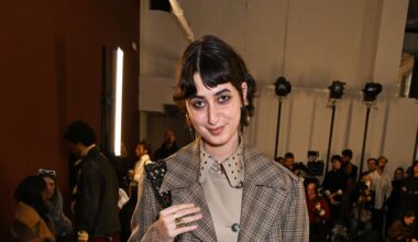 Rama Duwaji Drops by New York Fashion Week, Sitting Front Row at Diotima