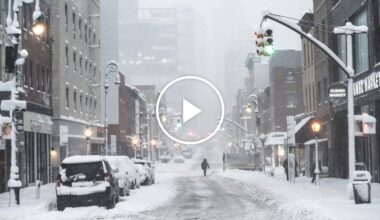 Blizzard Slams Northeast with Heavy Snow, Disrupting Travel