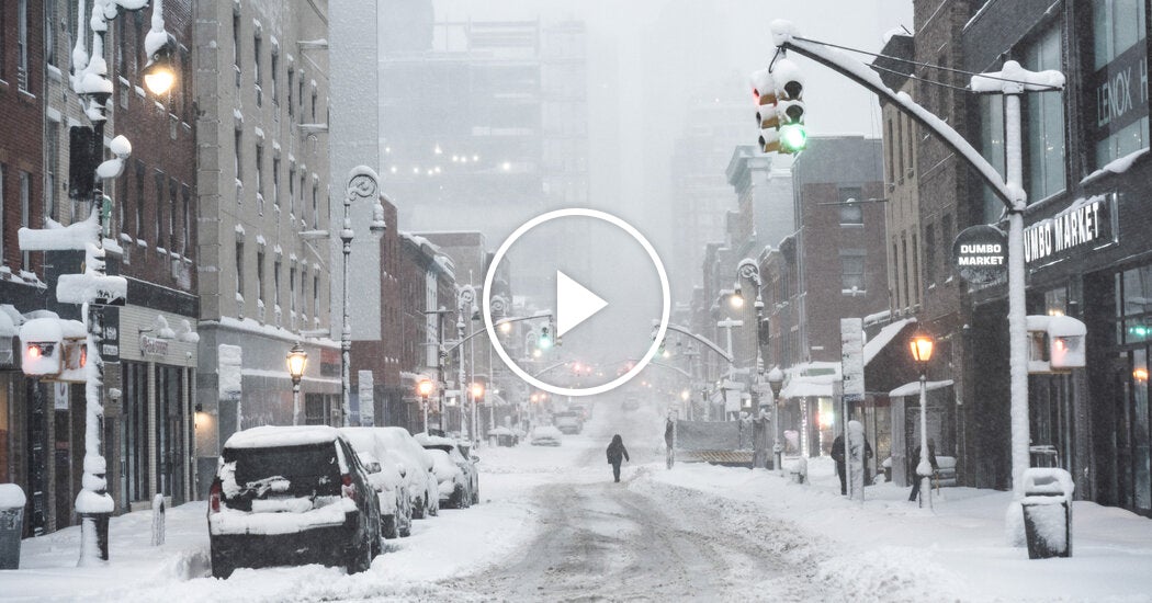 Blizzard Slams Northeast with Heavy Snow, Disrupting Travel