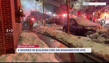 News 12 | Brooklyn | Cigar bar fire in Prospect Heights leaves 7 injured