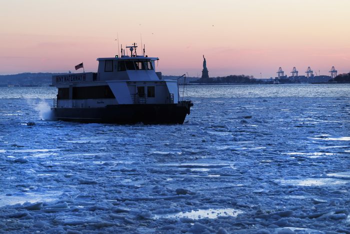 Frigid Temperatures Chill New York City