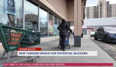 News 12 | Brooklyn | City, residents prepare ahead of potential major blizzard