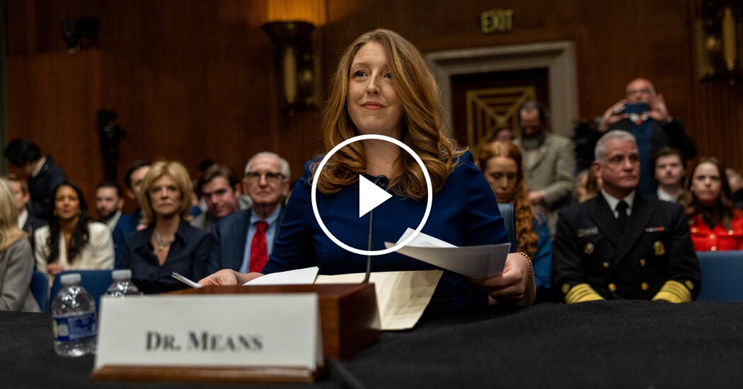 Surgeon General Nominee Dodges Senators’ Questions on Vaccines