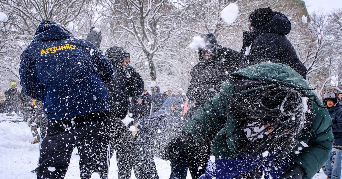 27-year-old arrested as controversy over NYPD snowball fight mounts
