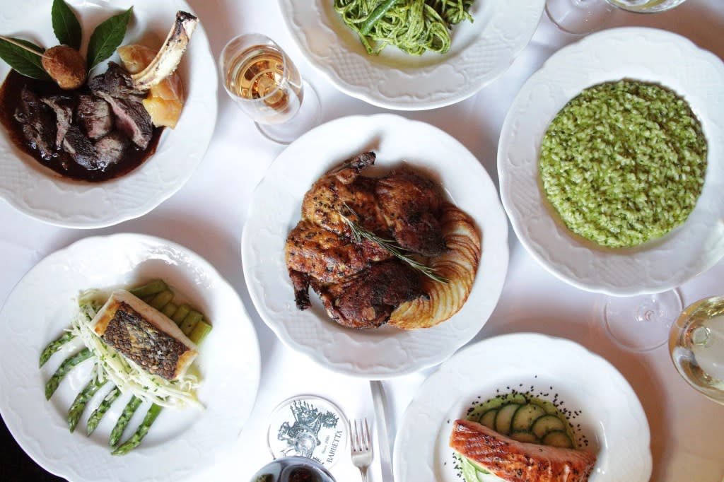 Elegant pastas, risotti and seasonal white truffles were signature dishes at Barbetta. Barbetta