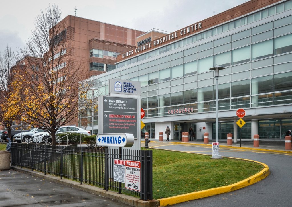 Taser nearly used in heated standoff between NYPD, Brooklyn hospital police