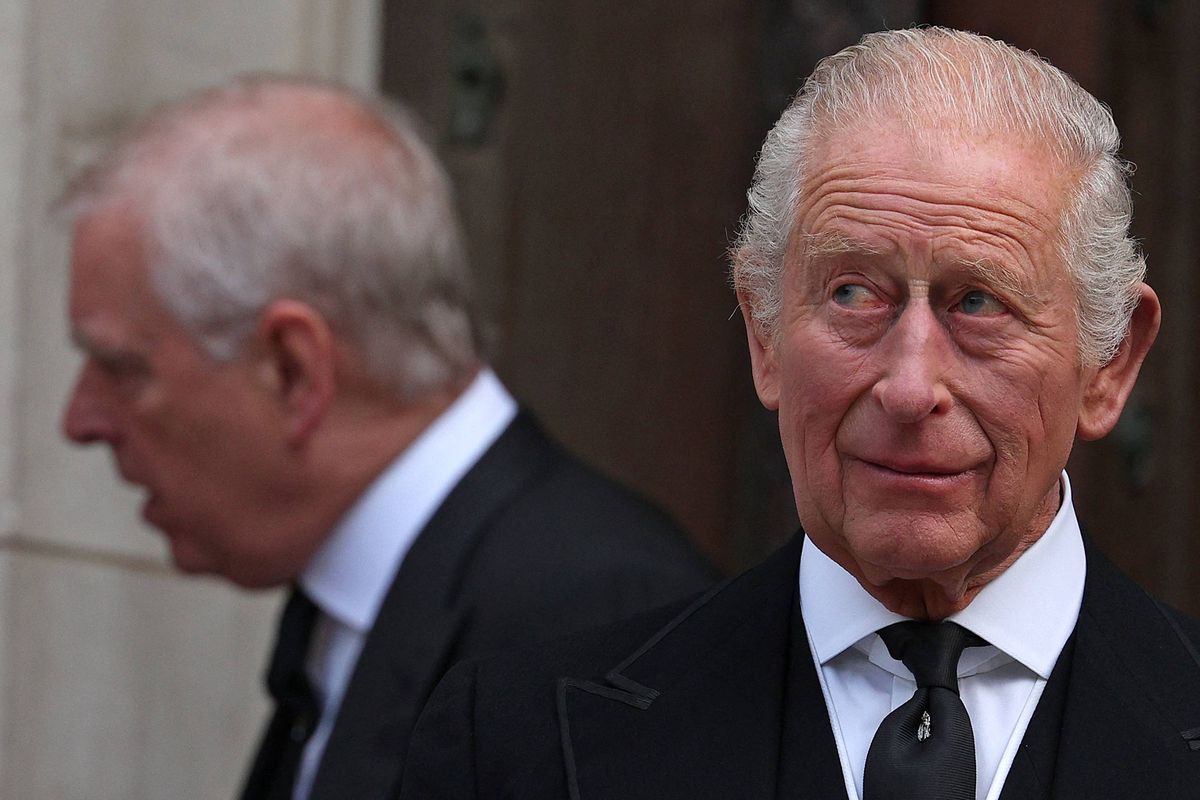 Andrew Mountbatten-Windsor and King Charles