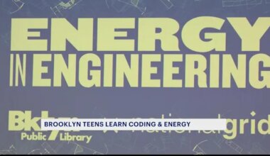 News 12 | Brooklyn | Teens spend mid-winter break learning STEM skills at Brooklyn Public Library