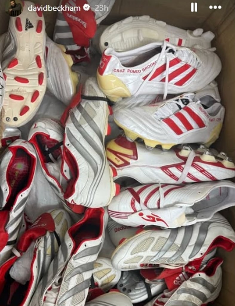 David shared a heartbreaking tribute to his estranged son Brooklyn