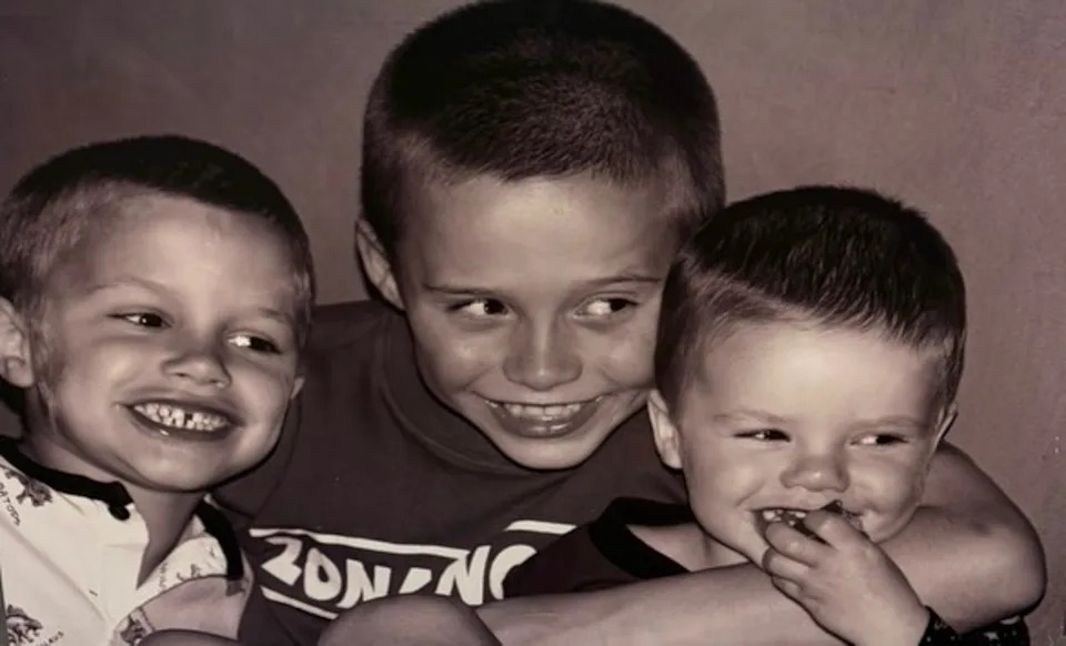 Last week, Cruz shared a sweet throwback photo of himself and his two brothers. Instagram/@cruzbeckham