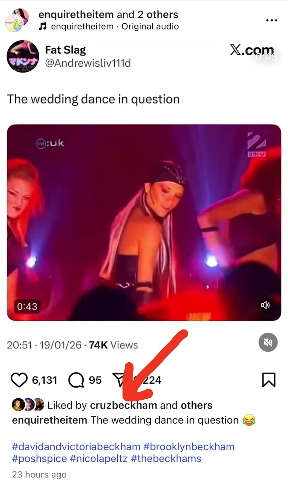   Instagram @enquiretheitem / ITV / Via instagram.com