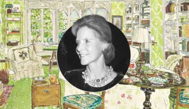 A New Book of Watercolors Provides a Glimpse Inside Bunny Mellon's Homes